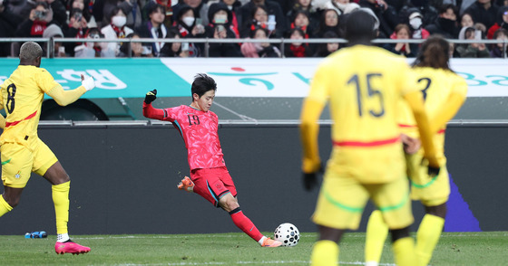 이강인 환상적인 크로스 '황금 왼발 또 빛났다'