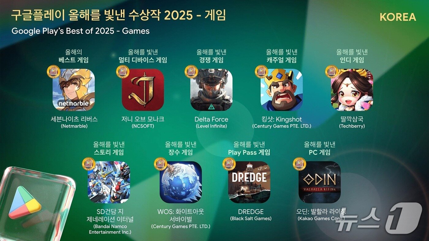 본문 이미지 - 구글플레이 올해를 빛낸 수상작 2025&#40;구글 제공&#41;