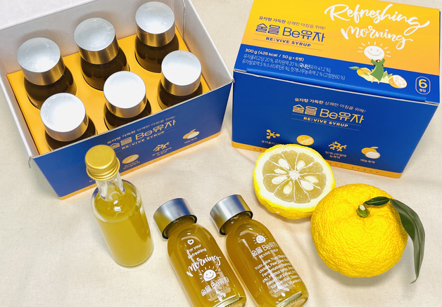 전남농기원, 간 건강기능 강화한 유자 하이볼 시럽 개발