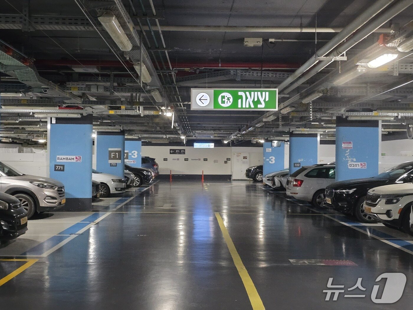 본문 이미지 - 람밤 의료 캠퍼스의 평상시 지하 주차장의 모습 ⓒ News1 최종일 선임기자