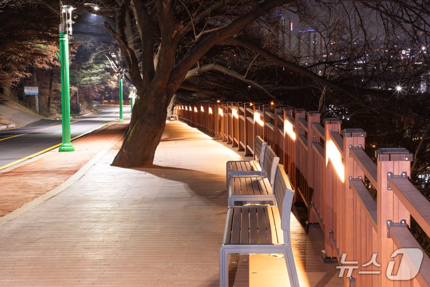 본문 이미지 - 청주시 우암산 둘레길 경관조성사업.&#40;시 제공&#41;/뉴스1