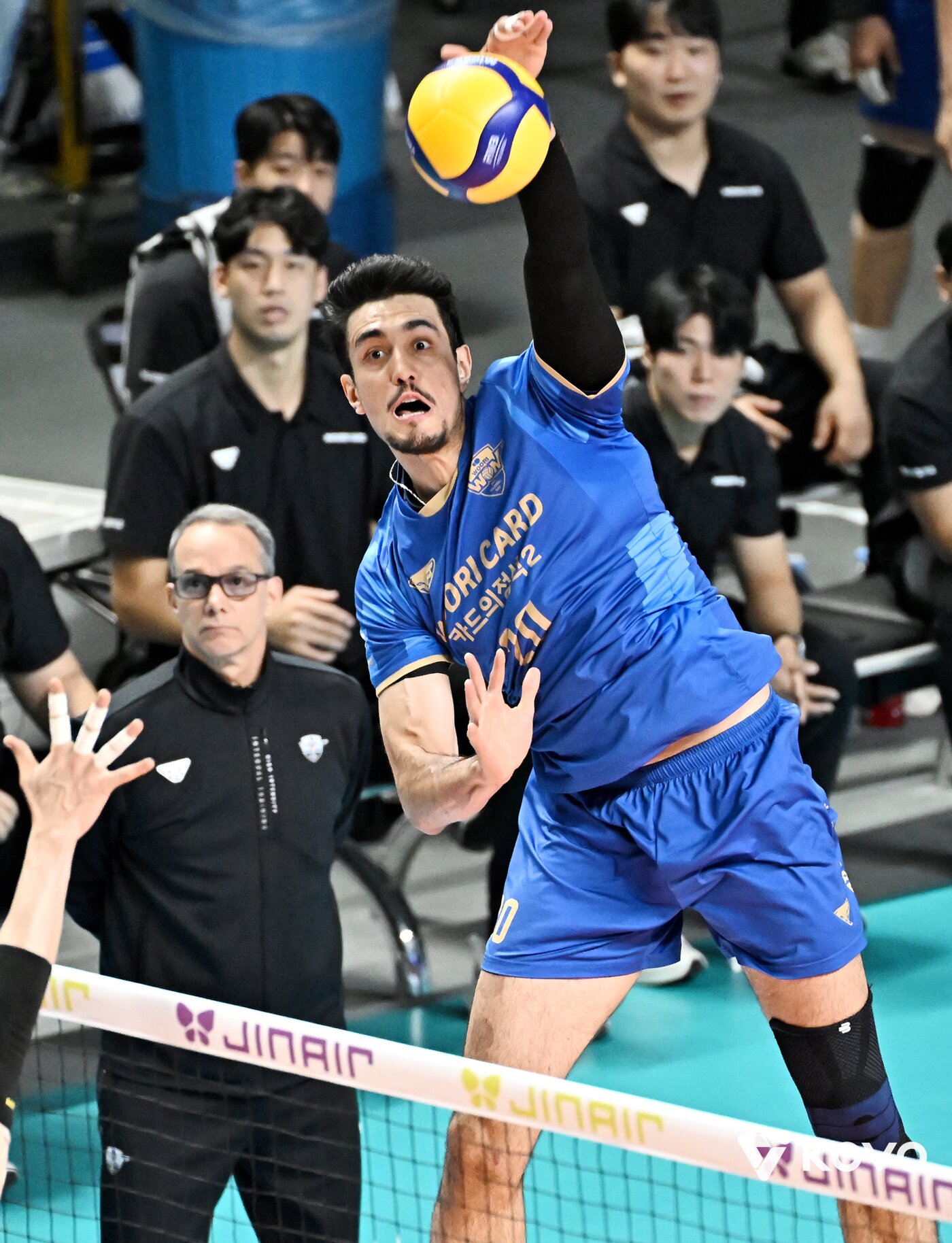 본문 이미지 - 우리카드 아라우조. &#40;KOVO 제공0