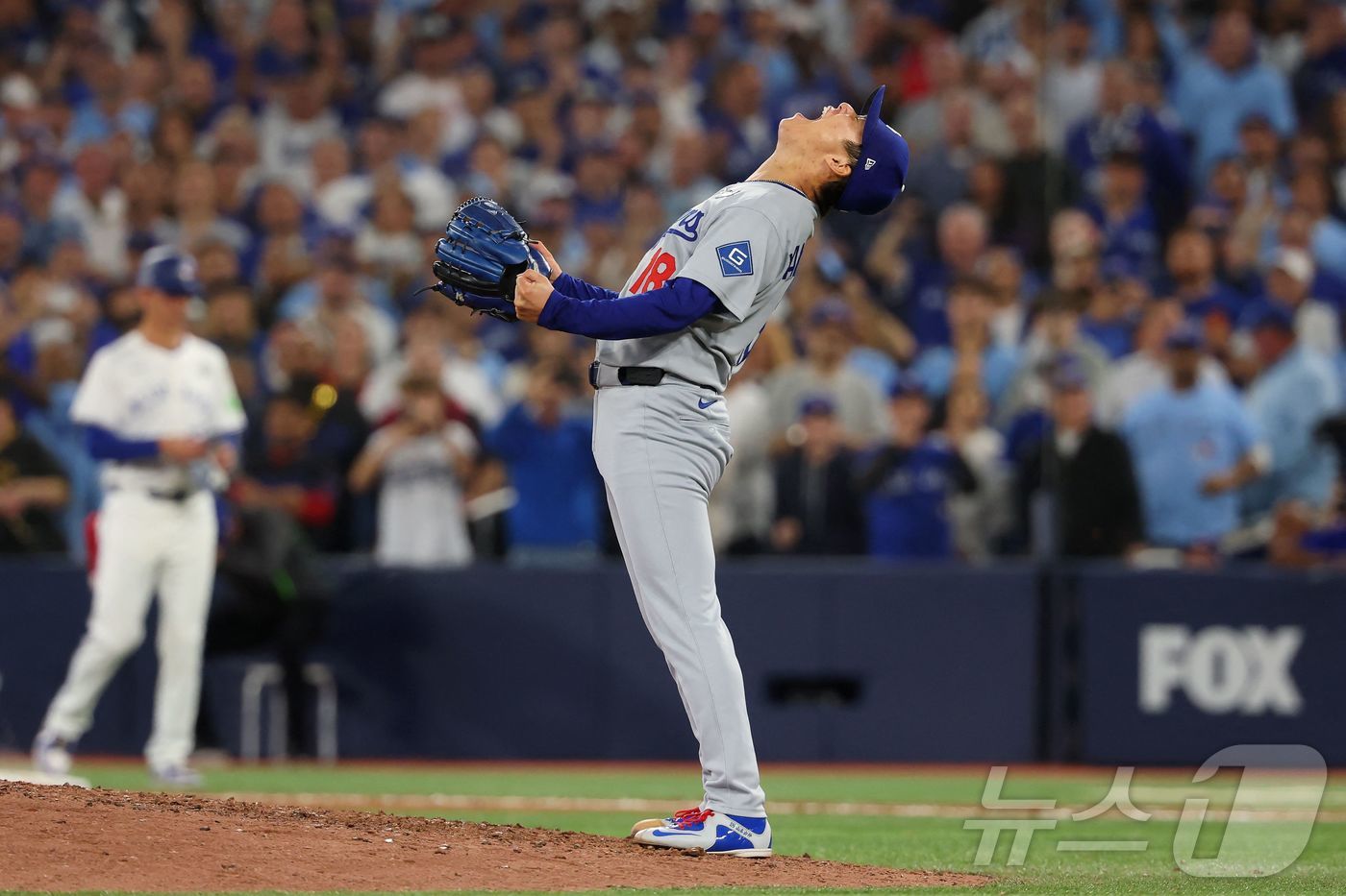 야마모토 요시노부 경기 중 모습