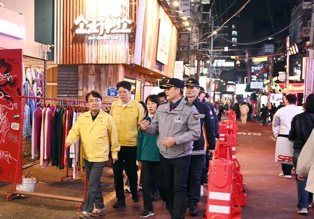 정부, 핼러윈 앞두고 전국 28곳 집중 관리…인파 위기경보 '주의'