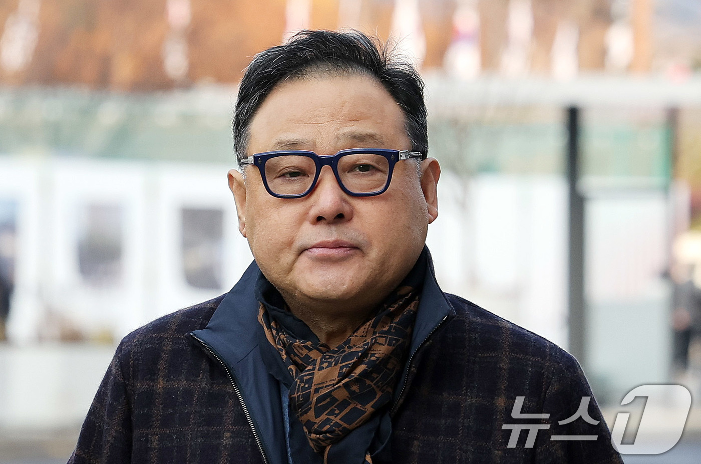 (서울=뉴스1) 박지혜 기자 = 서성빈 드론돔 대표가 20일 서울 광화문 KT 빌딩에 마련된 김건희특검 사무실로 출석하고 있다.특검팀은 윤석열 정부 시절 대통령실의 ‘로봇개’ 납품 …