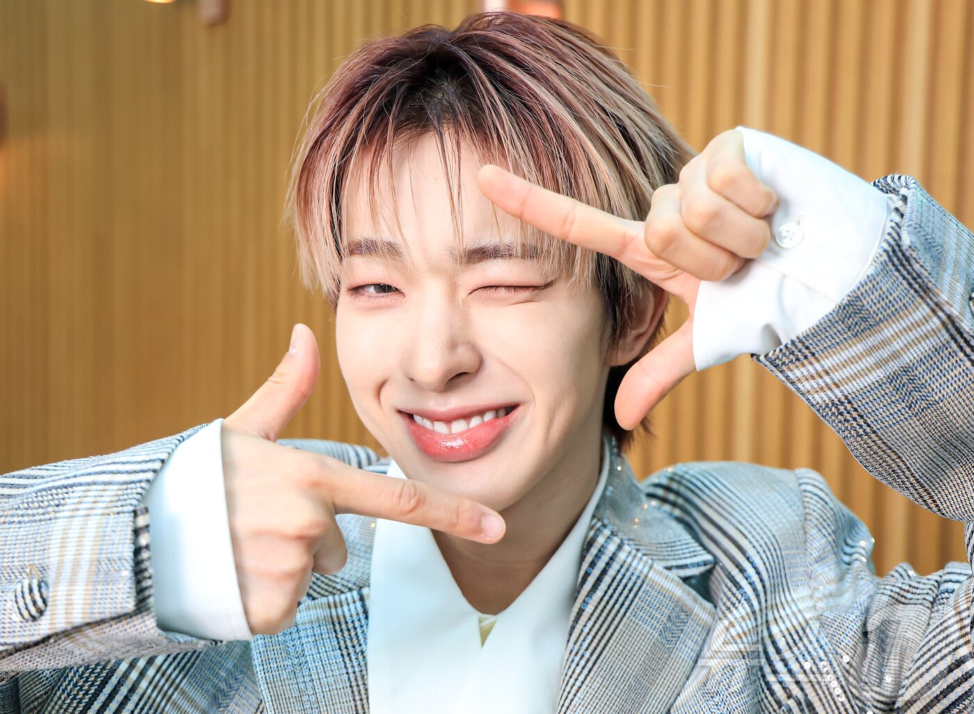 본문 이미지 - JYP엔터테인먼트 소속 7인조 보이그룹 넥스지&#40;NEXZ&#41;의 리더 토모야 / 뉴스1 ⓒ News1 김진환 기자