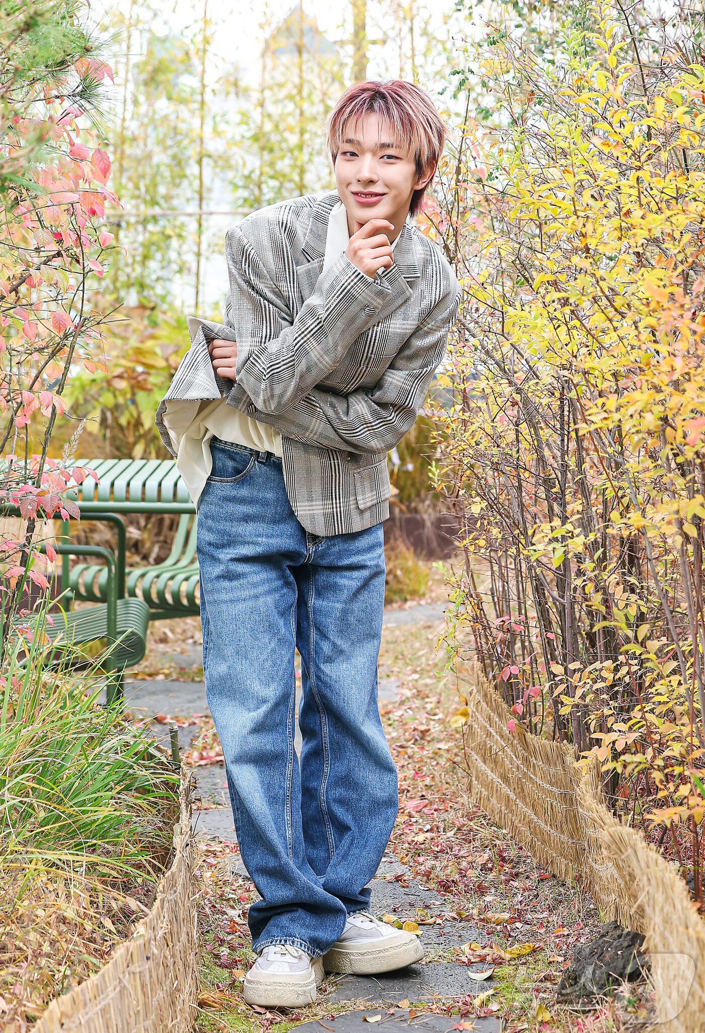 본문 이미지 - JYP엔터테인먼트 소속 7인조 보이그룹 넥스지&#40;NEXZ&#41;의 리더 토모야 / 뉴스1 ⓒ News1 김진환 기자