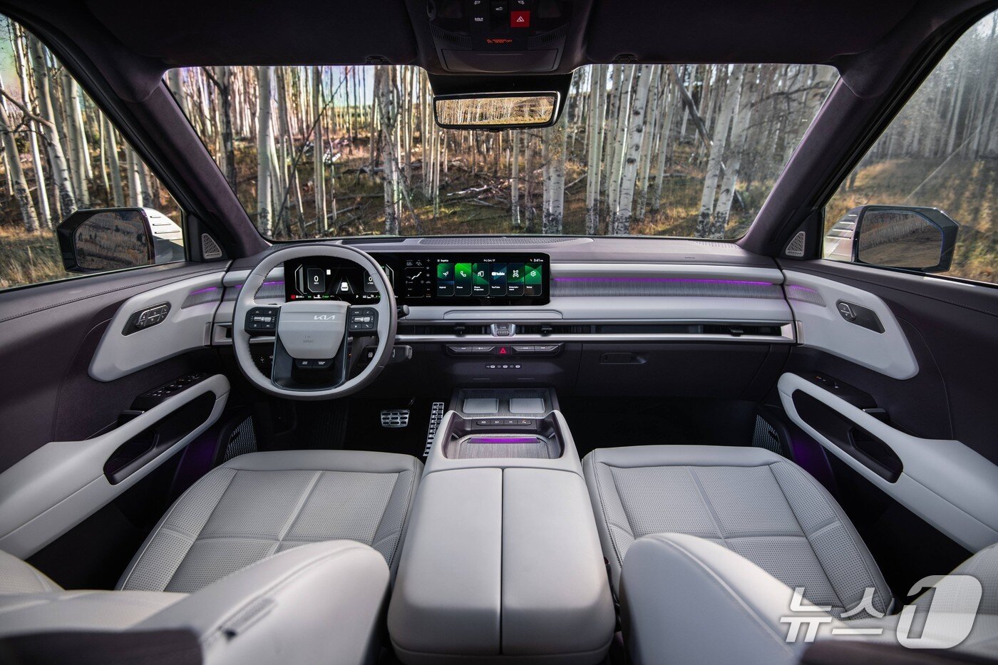 본문 이미지 - 신형 텔루라이드 실내.&#40;기아 제공&#41; 