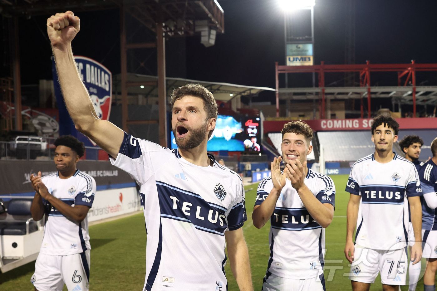 본문 이미지 - 밴쿠버의 토마스 뮐러 ⓒ AFP=뉴스1