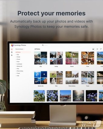 본문 이미지 - 시놀로지 포토는 테마별로 앨범을 자동 정리하고 가족과 공유할 수 있다.&#40;시놀로지 제공&#41;