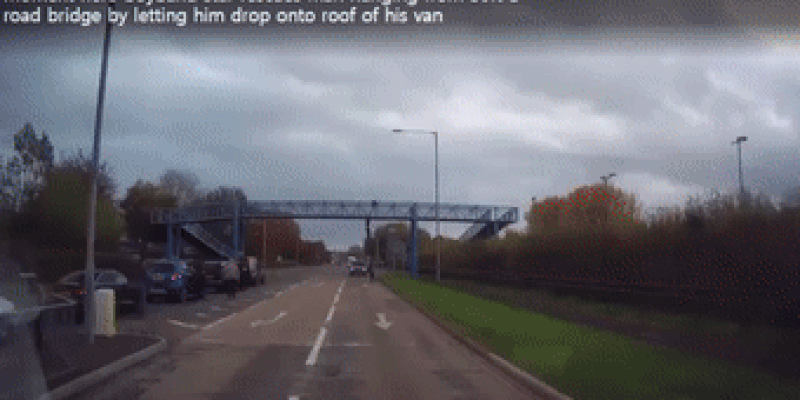 본문 이미지 - &#39;원 트루 보이스&#39; 출신 맷 존슨이 자신의 차량을 이용해 추락 직전 남성을 구조했다. 출처=더선