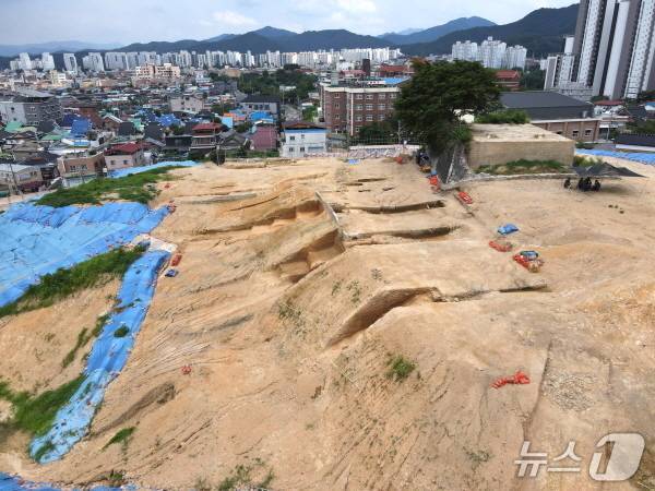 본문 이미지 - 전주 종광대 토성 모습./뉴스1