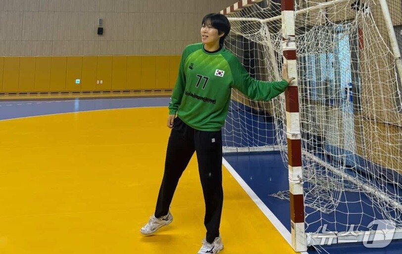 본문 이미지 - 훈련 중인  고채은&#40;고채은 제공&#41;