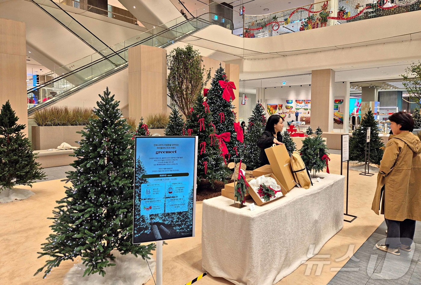 (서울=뉴스1) = 롯데백화점이 오는 12월 4일까지 롯데백화점 동탄점 1층 은하수홀에서 프리미엄 조화·플랜테리어 브랜드 ‘그리밋(GREEMEET)’ 팝업스토어를 운영한다고 24일 …