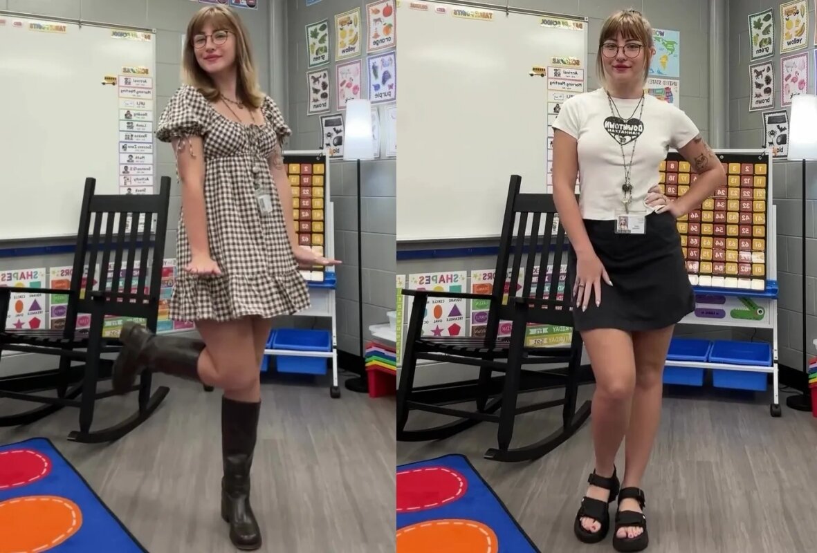 본문 이미지 - 초등학교 교사 스로시. (틱톡 갈무리)