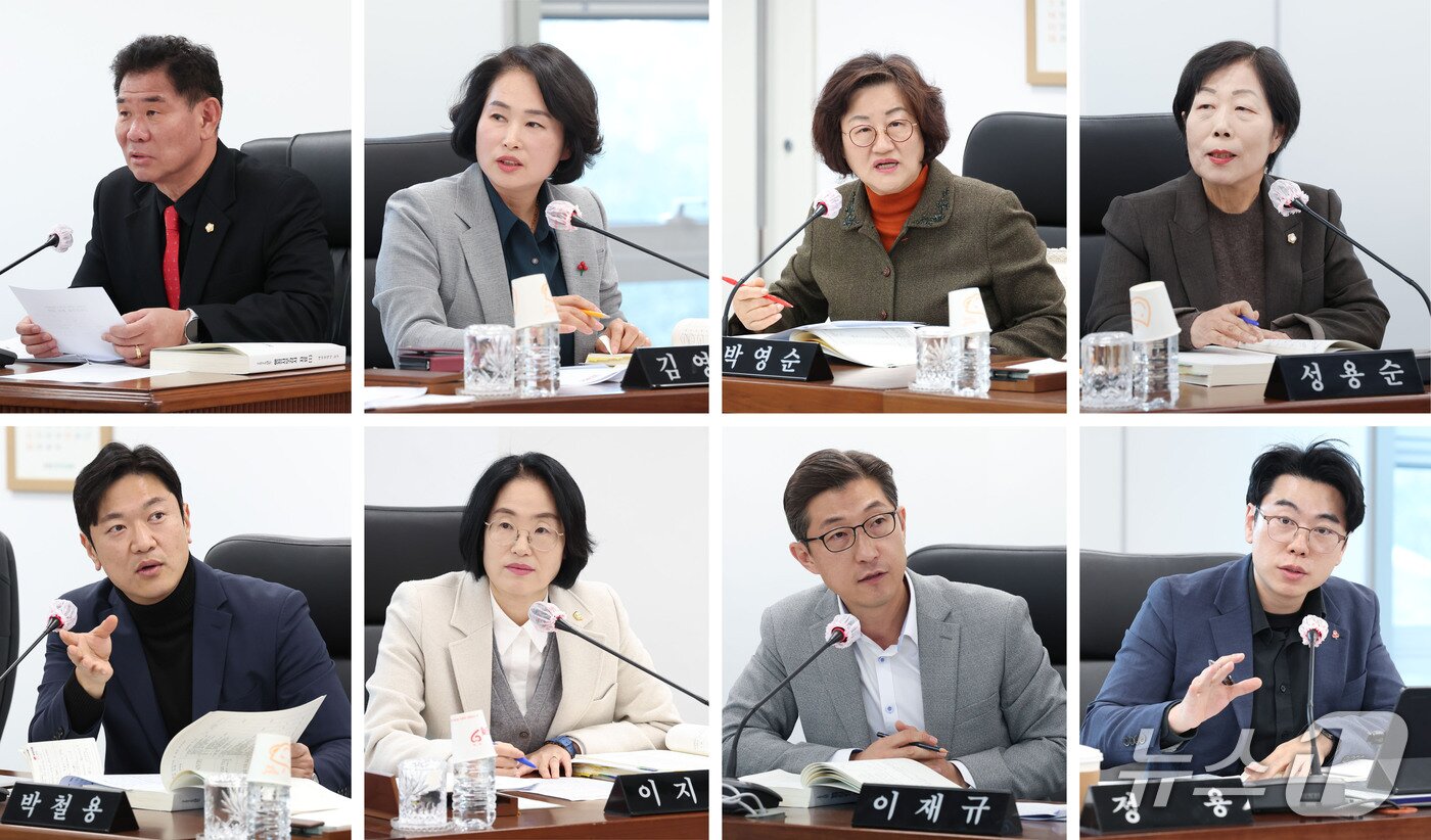본문 이미지 - 행정사무감사 질의하는 의원 모습&#40;동구의회 제공. 재판매 및 DB금지&#41;/뉴스1