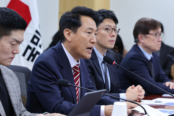 오세훈 "장동혁 물러나라…국민의힘 이끌 자격 없어"