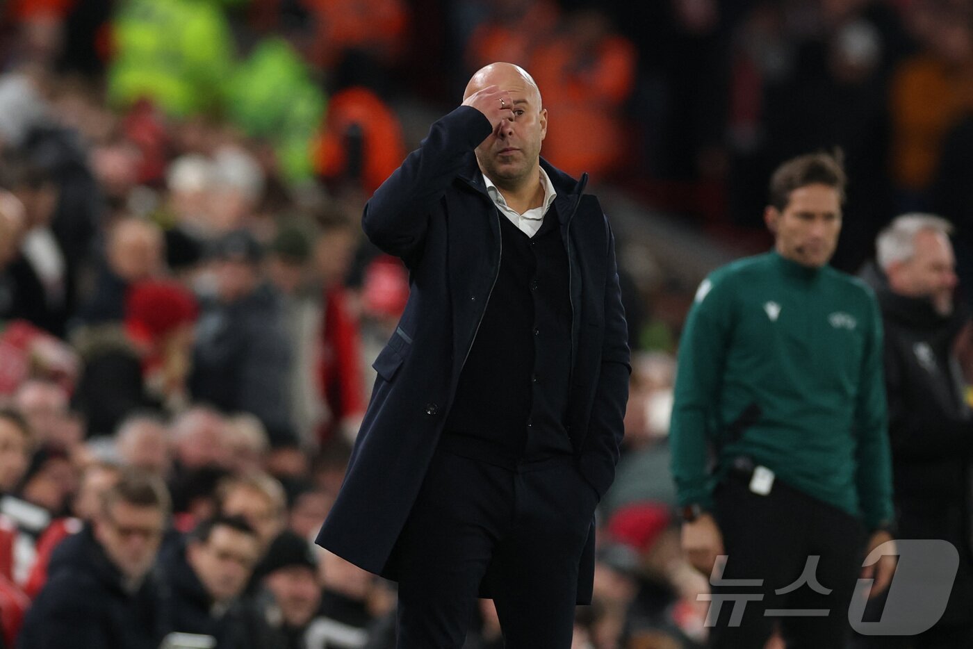 본문 이미지 - 아르네 슬롯 리버풀 감독. ⓒ 로이터=뉴스1