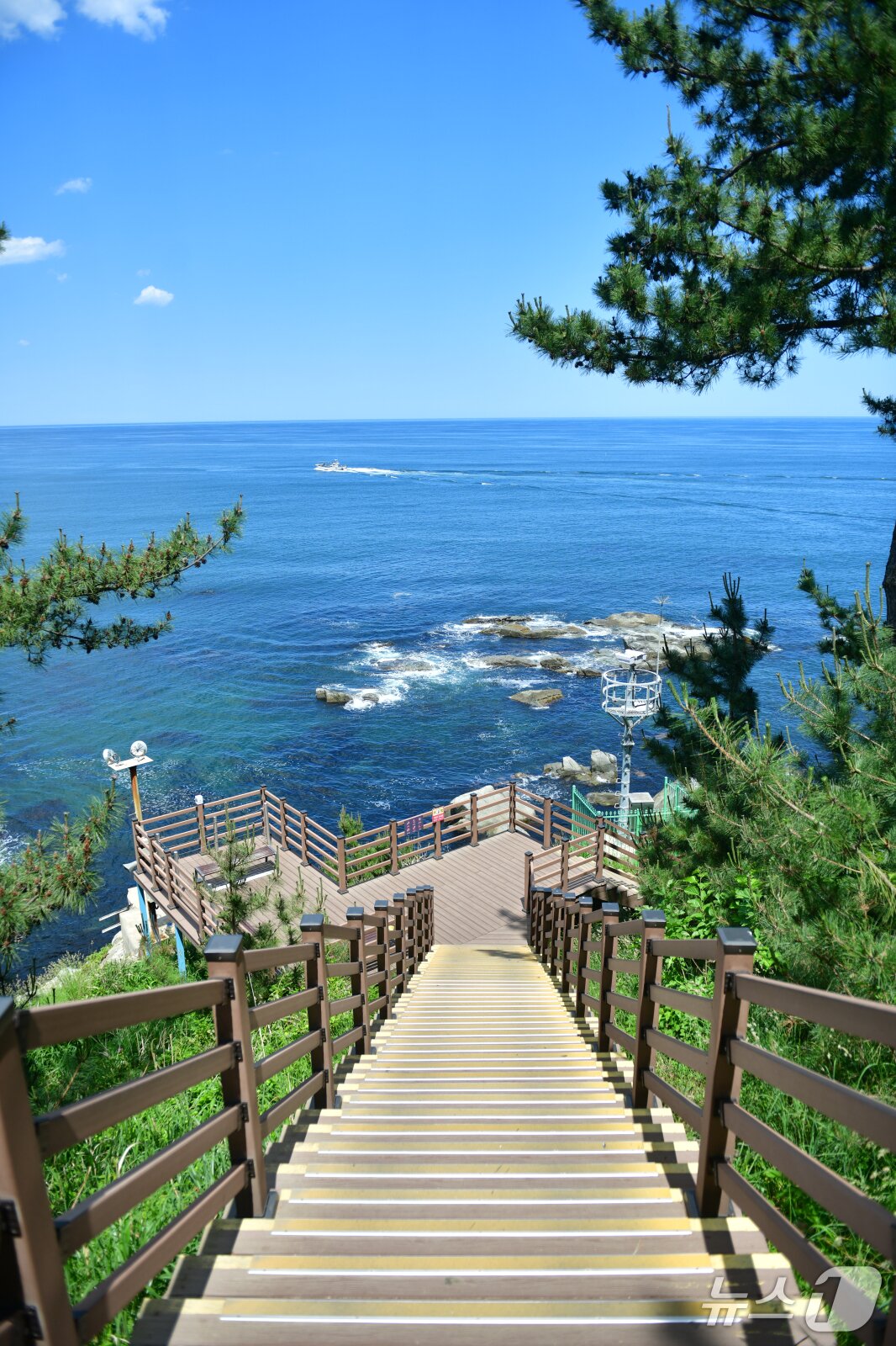 본문 이미지 - 강원 속초 바다향기로 데크 산책로.(속초시 제공, 재판매 및 Db 금지) 2025.11.27/뉴스1