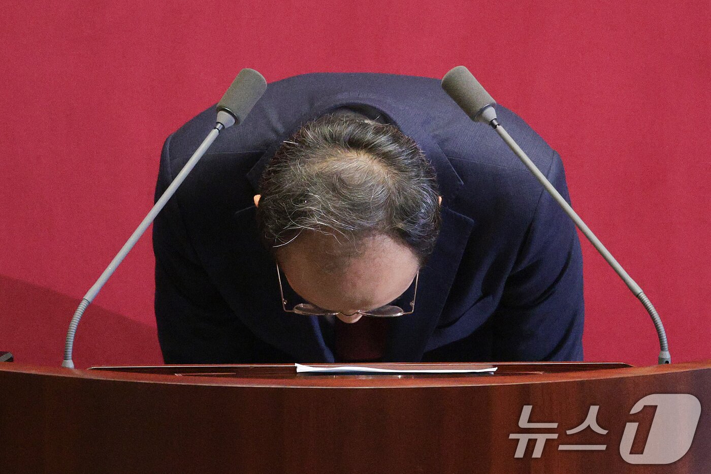 본문 이미지 - 추경호 국민의힘 의원이 27일 서울 여의도 국회에서 열린 제429회국회(정기회) 제13차 본회의에서 자신의 체포동의안에 대한 신상 발언을 하고 있다. 2025.11.27/뉴스1 ⓒ News1 신웅수 기자