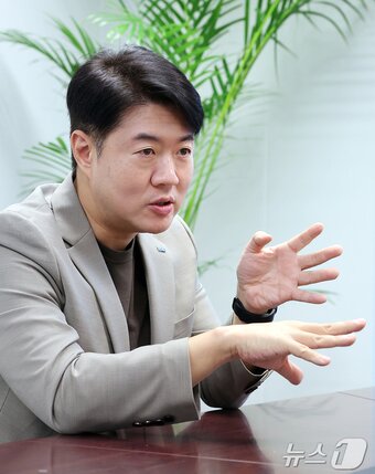 본문 이미지 - 전화성 한국초기투자액셀러레이터협회 회장(씨엔티테크 대표) 2025.11.27/뉴스1 ⓒ News1 김진환 기자