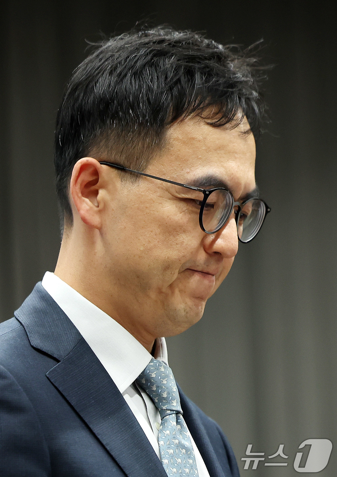 (서울=뉴스1) 박지혜 기자 = 구자현 검찰총장 직무대행이 28일 서울 중구 은행연합회 국제회의실에서 열린 제19회 자금세탁방지의 날 기념식에 참석하고 있다. 2025.11.28/ …