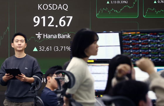 외인 자금 몰려 3% 이상 오른 코스닥