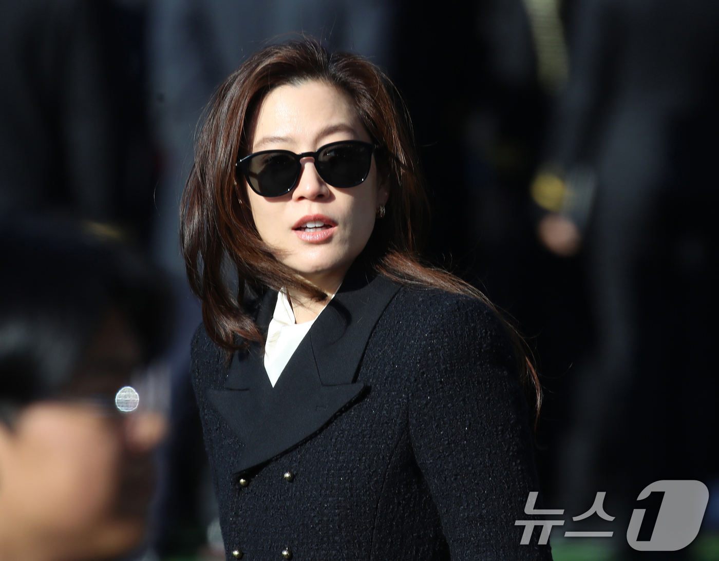 아들 이지호 씨 임관식 참석한 임세령 대상홀딩스 부회장 - 뉴스1