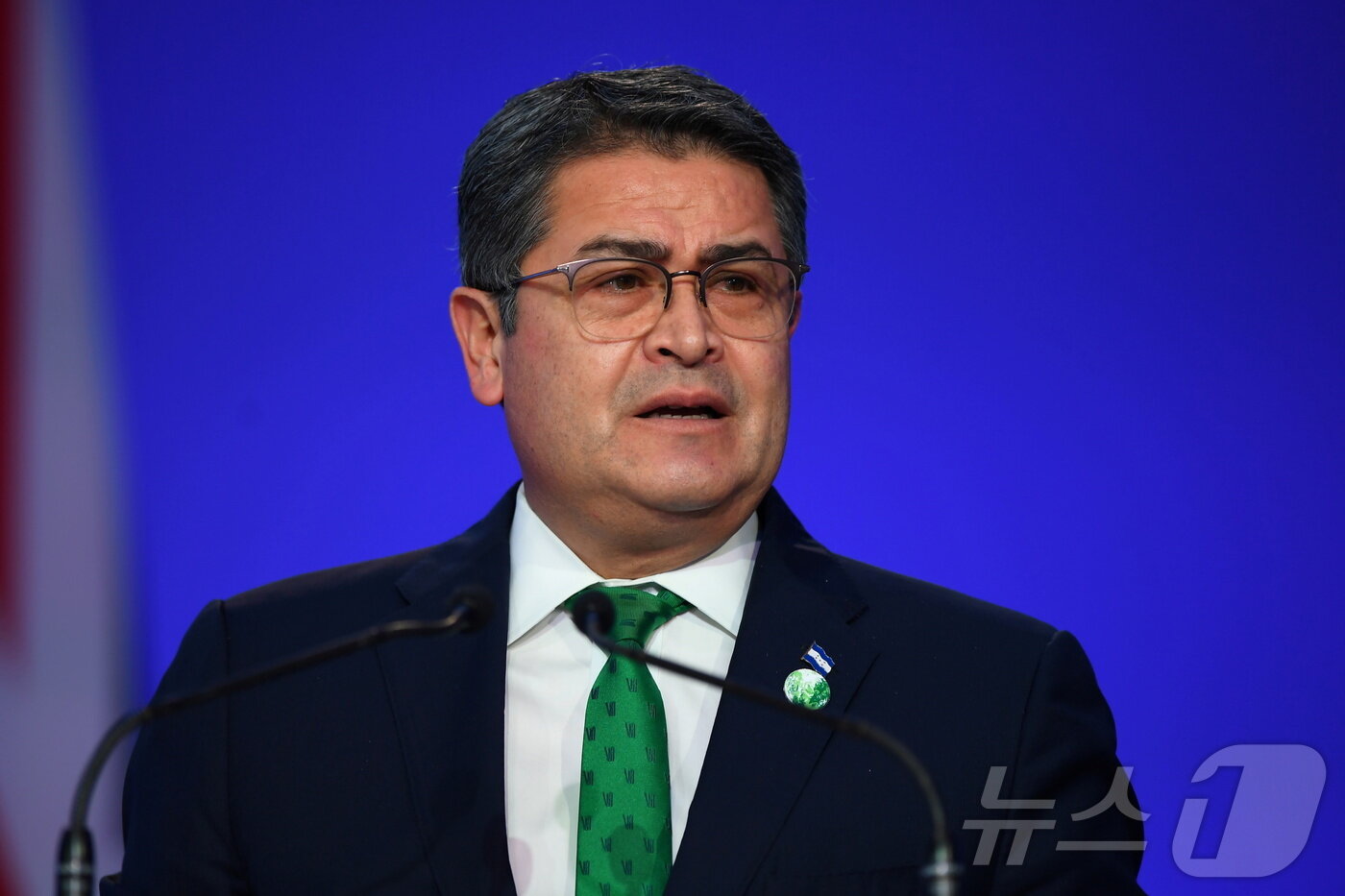 본문 이미지 - 후안 올란도 에르난데스 전 온두라스 대통령 ⓒ 로이터=뉴스1 ⓒ News1 류정민 특파원