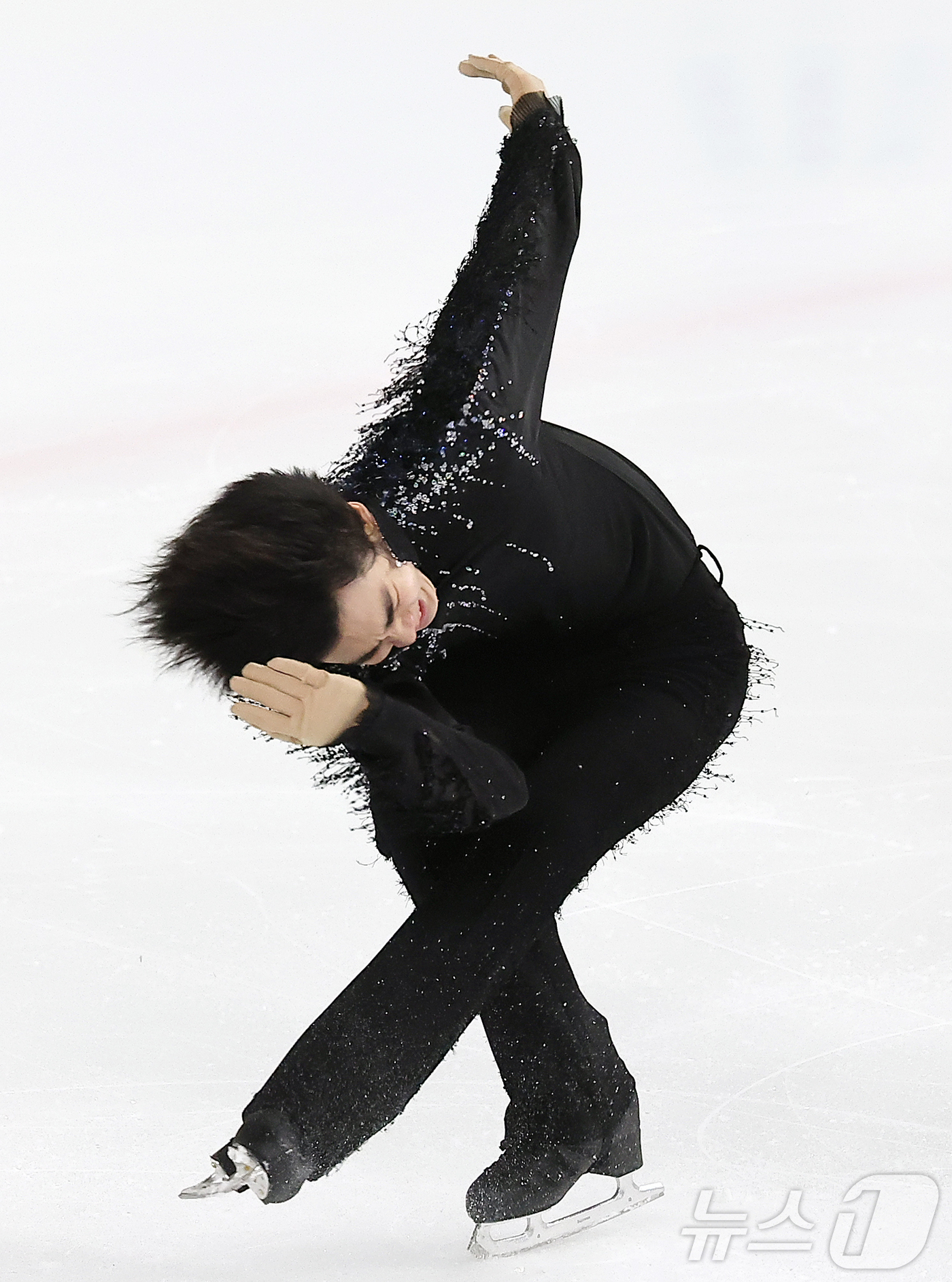 (서울=뉴스1) 김진환 기자 = 차준환(서울시청)이 29일 서울 양천구 목동아이스링크에서 열린 2025 KB금융 전국남녀 피겨스케이팅 회장배 랭킹대회 남자 시니어 쇼트프로그램에 출 …