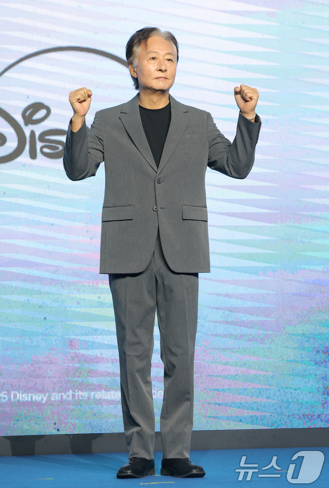 (서울=뉴스1) 권현진 기자 = 배우 김종수가 3일 오전 서울 영등포구 콘래드 서울 호텔에서 열린 디즈니+ 오리지널 시리즈 ‘조각도시’(각본 오상호/연출 박신우) 제작발표회에서 포 …