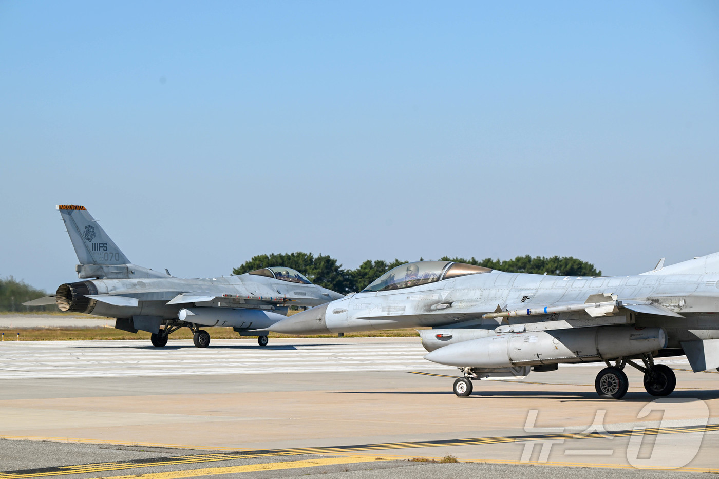 (서울=뉴스1) = 한미 공군은 3일부터 오는 7일까지 대규모 연합공중훈련인 '25-2차 프리덤 플래그(Freedom Flag)를 실시한다고 밝혔다.사진은 한국 공군 제38전투비행 …