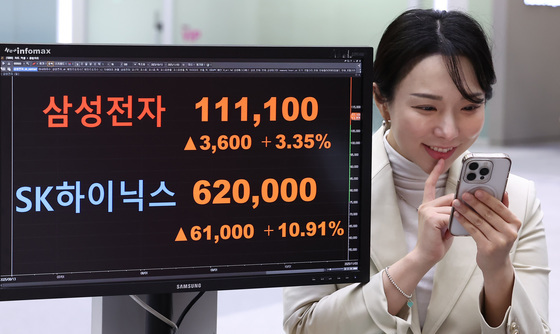 "SK하이닉스가 작전주?"…'투자경고' 딱지에 기관 신규 매수 중단