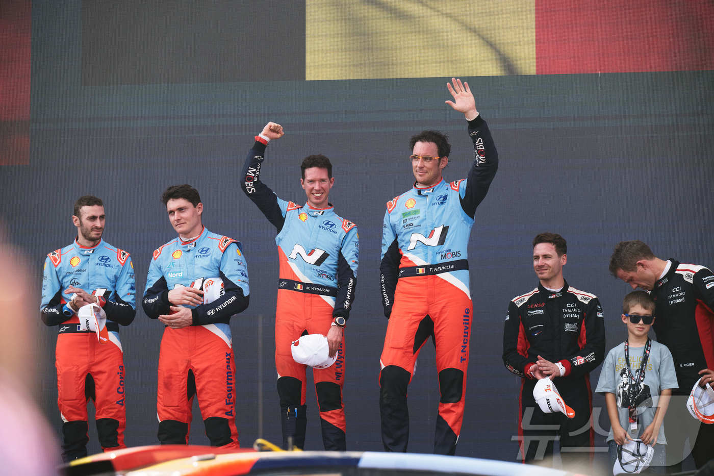 (서울=뉴스1) = 현대자동차는 지난 26일부터 29일(현지시간)까지 사우디 아라비아에서 열린 2025 월드랠리챔피언십(World Rally Championship, 이하 WRC) …