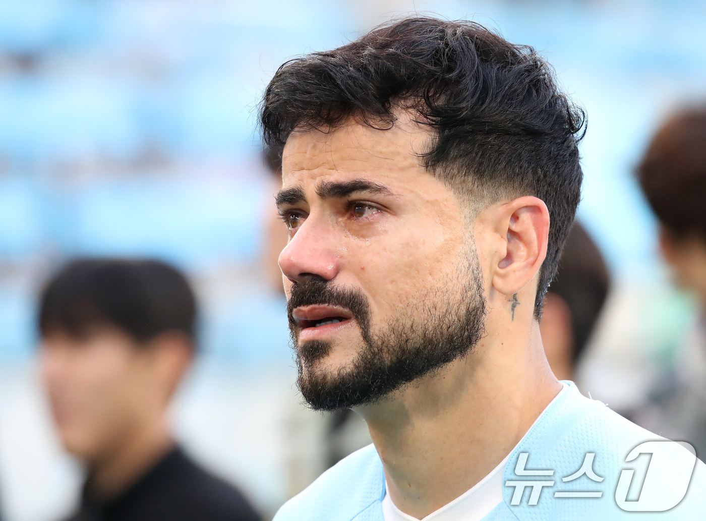 (대구=뉴스1) 공정식 기자 = 30일 오후 대구 북구 대구iM뱅크PARK에서 열린 하나은행 K리그1 2025 38라운드 최종전 대구FC와 FC안양의 경기, 2대 2 무승부를 거두 …