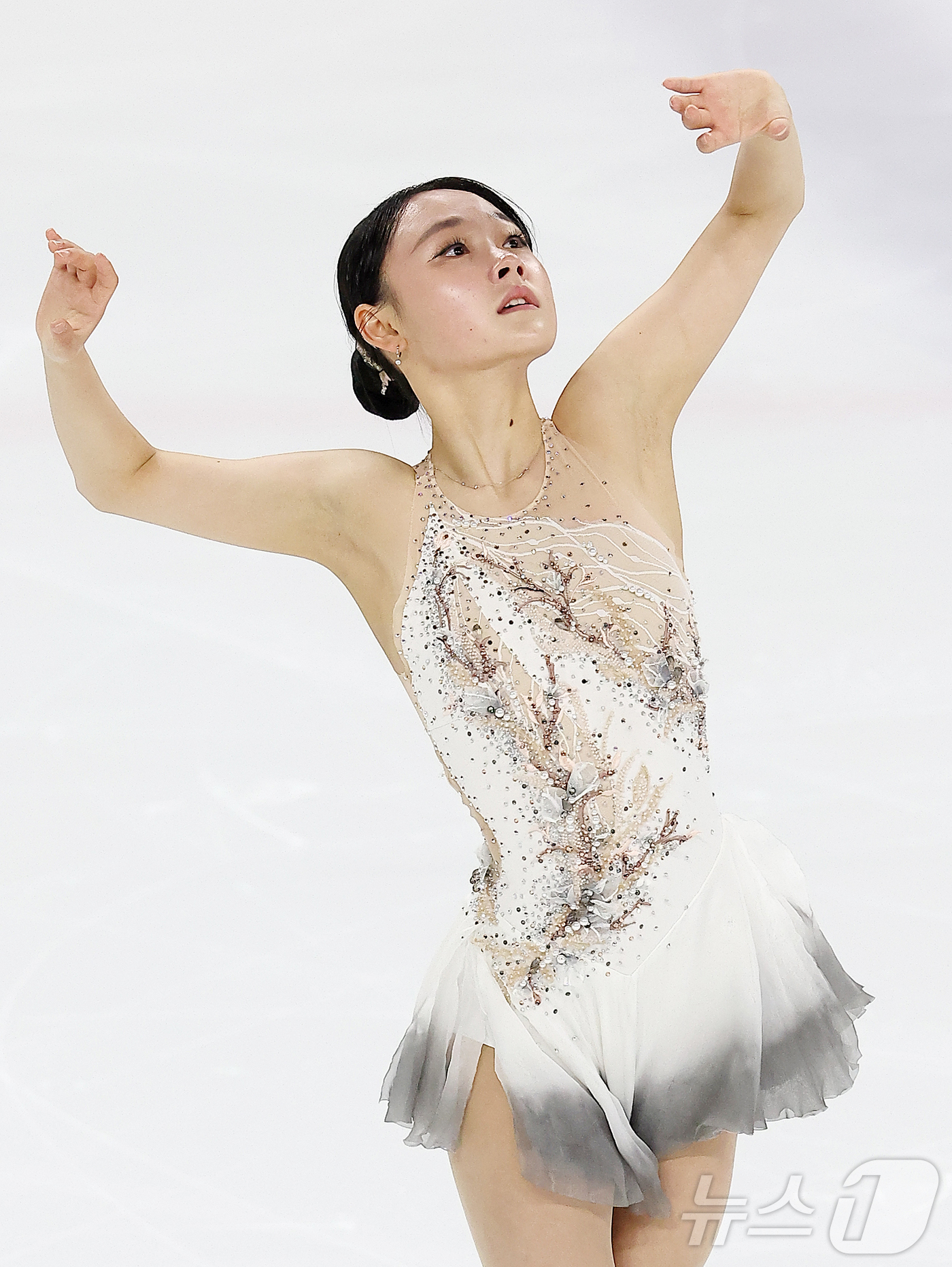 (서울=뉴스1) 김진환 기자 = 김채연(경기도빙상경기연맹)이 30일 서울 양천구 목동아이스링크에서 열린 2025 KB금융 전국남녀 피겨스케이팅 회장배 랭킹대회 여자 싱글 프리 프로 …