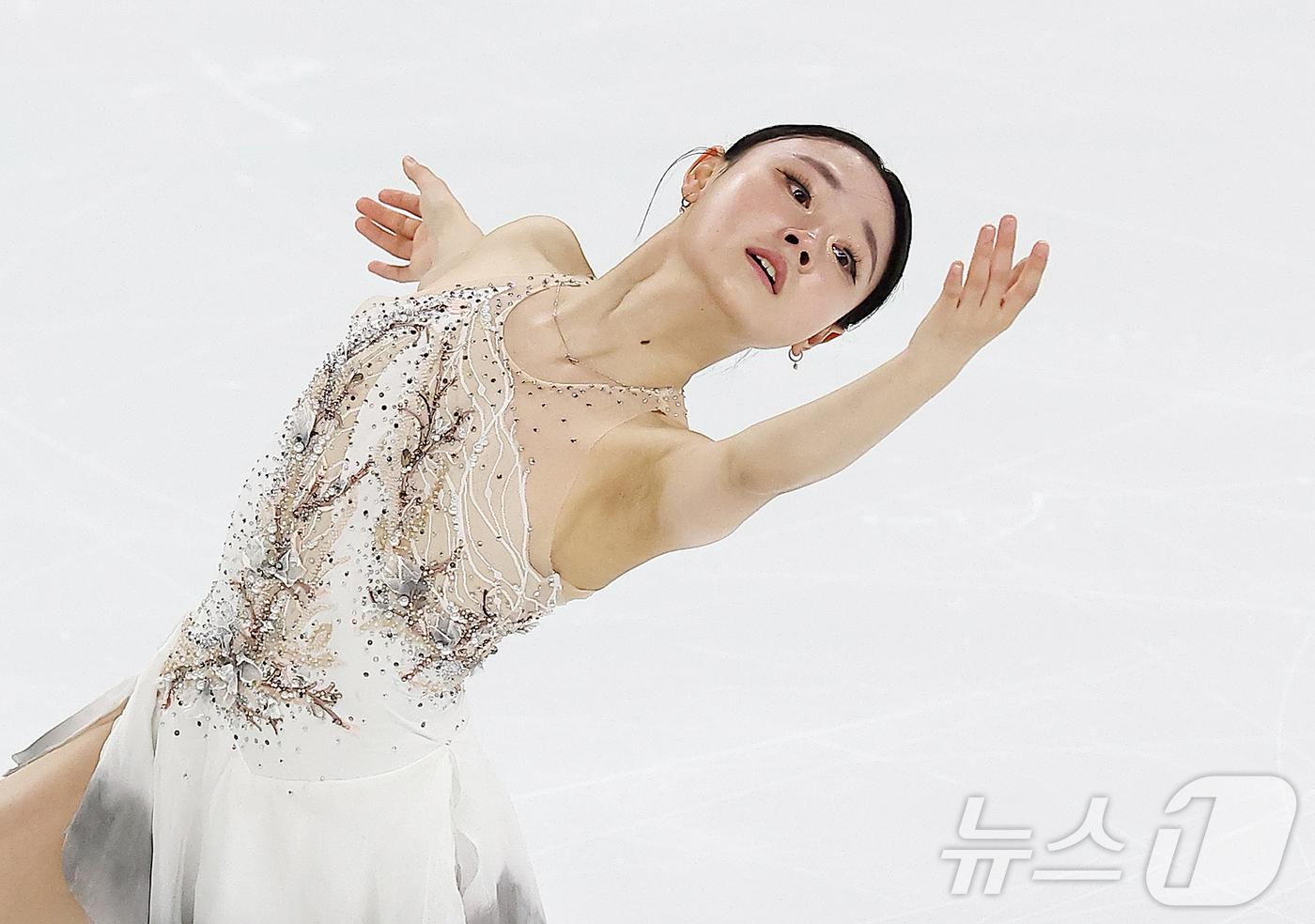 (서울=뉴스1) 김진환 기자 = 김채연(경기도빙상경기연맹)이 30일 서울 양천구 목동아이스링크에서 열린 2025 KB금융 전국남녀 피겨스케이팅 회장배 랭킹대회 여자 싱글 프리 프로 …