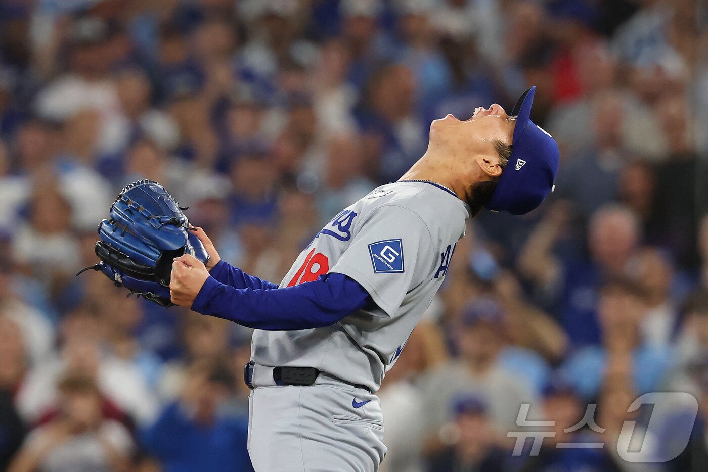 본문 이미지 - 야마모토 요시노부&#40;LA 다저스&#41;. ⓒ AFP=뉴스1