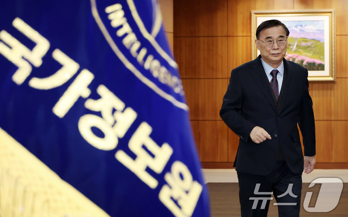 본문 이미지 - 이종석 국가정보원장. 2025.11.4 ⓒ 뉴스1 국회사진기자단