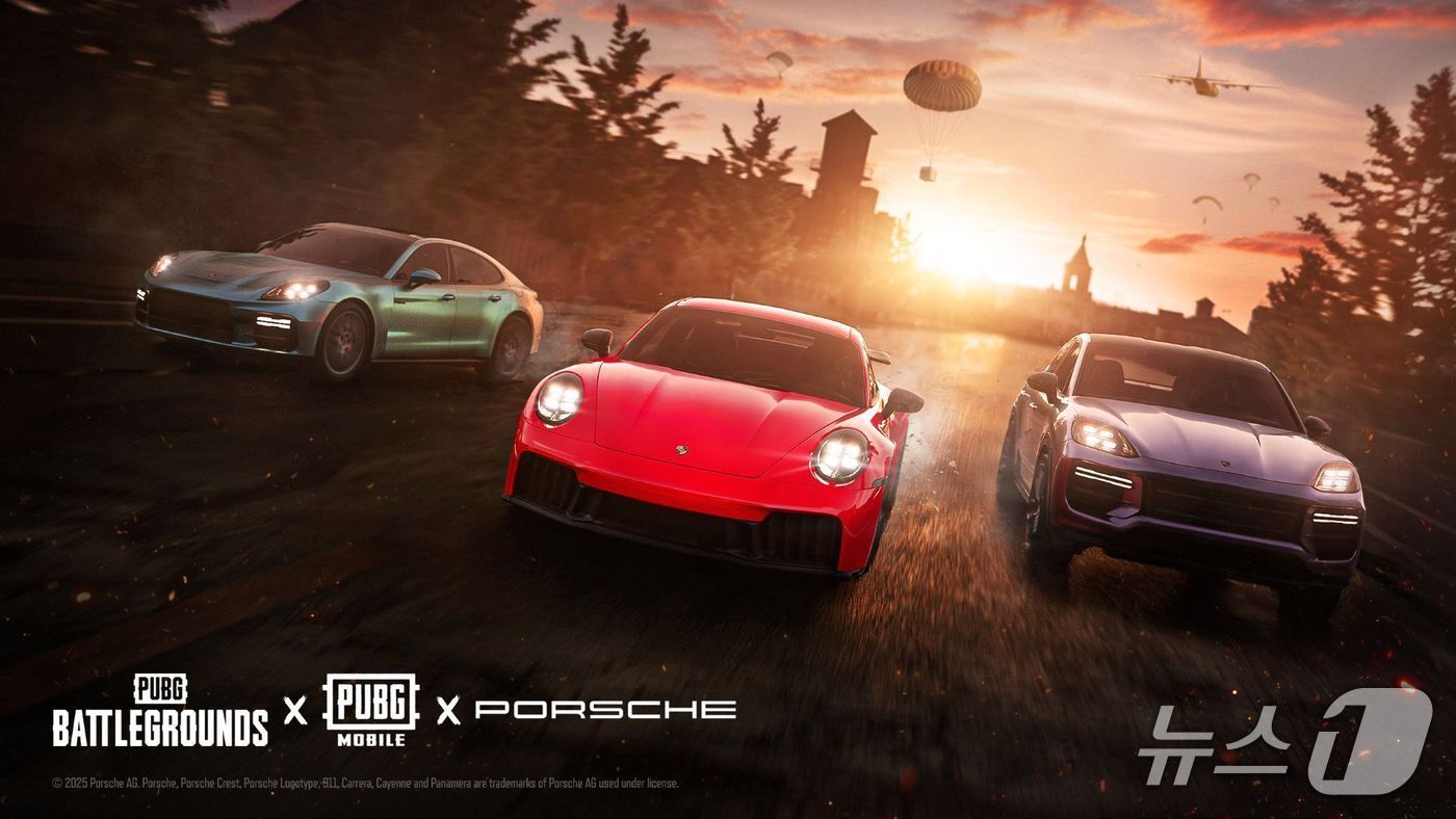 본문 이미지 - 배틀그라운드 포르쉐와의 컬래버레이션 콘텐츠 &#40;크래프톤 제공&#41;/뉴스1