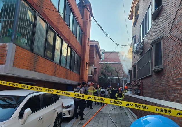 서울 중랑구 면목동 다세대주택에서 불…30대 남성 1명 숨져