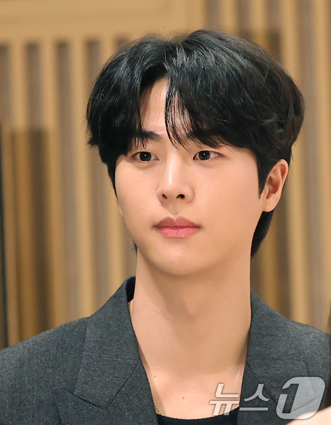 (서울=뉴스1) 권현진 기자 = 배우 김무준이 5일 서울 양천구 SBS 방송센터에서 열린 SBS 새 수목드라마 ‘키스는 괜히 해서!’(극본 하윤아, 태경민/연출 김재현) 제작발표회 …