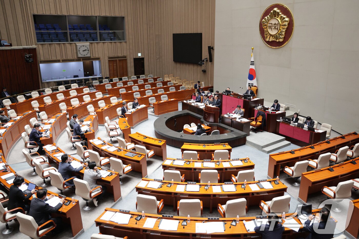 본문 이미지 - 김대종 세종대 경영학부 교수가 5일 서울 여의도 국회 예산결산특별위원회에서 열린 2026년도 예산안 및 기금운용계획안에 대한 공청회에서 발언하고 있다. 2025.11.5/뉴스1 ⓒ News1 신웅수 기자