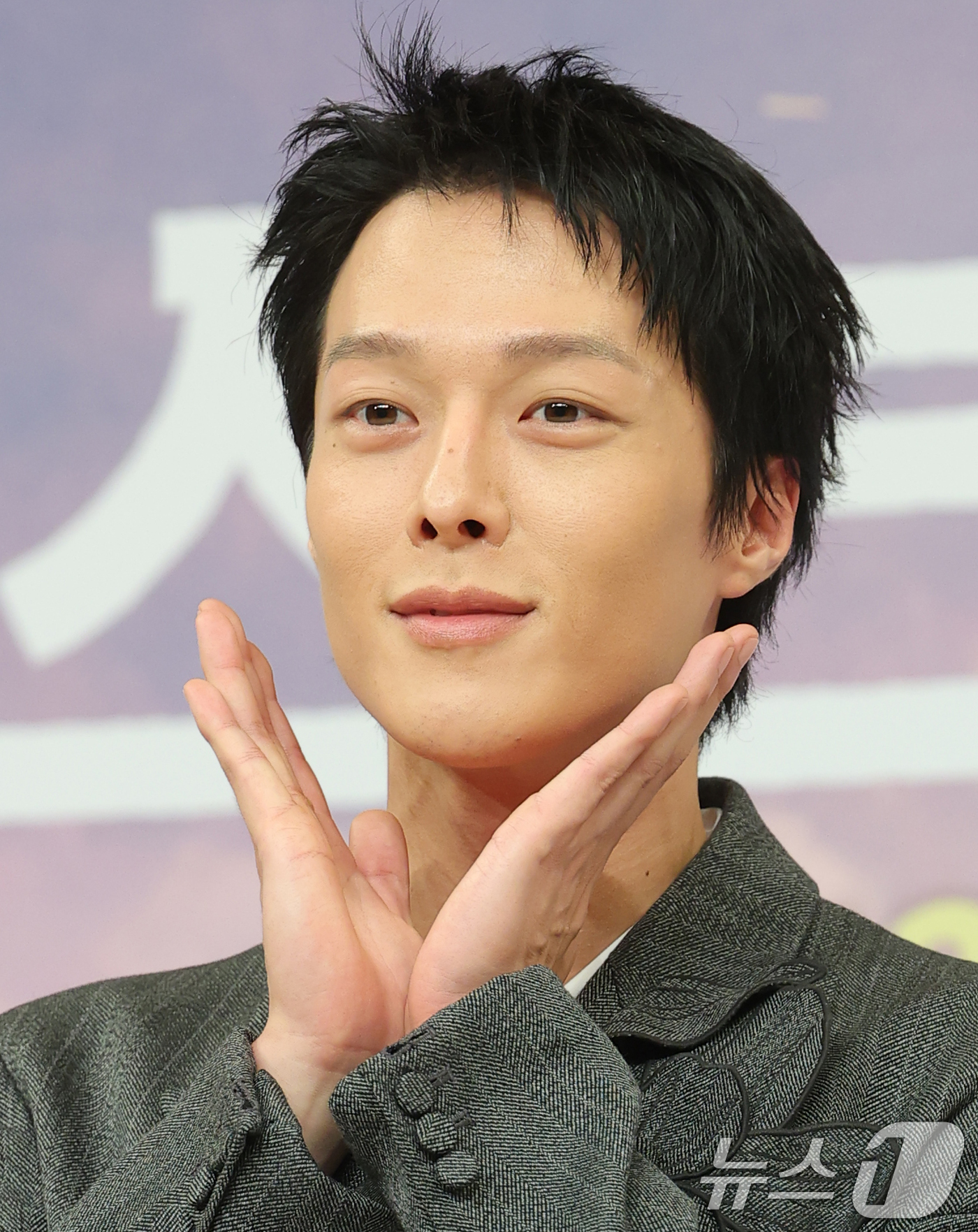 (서울=뉴스1) 권현진 기자 = 배우 장기용이 5일 서울 양천구 SBS 방송센터에서 열린 SBS 새 수목드라마 ‘키스는 괜히 해서!’(극본 하윤아, 태경민/연출 김재현) 제작발표회 …