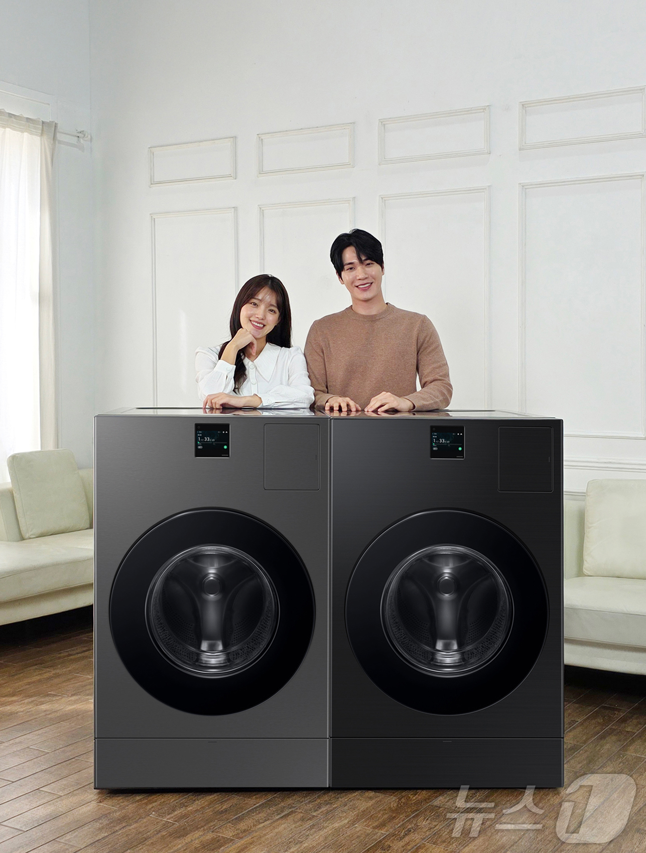 (서울=뉴스1) = 삼성전자가 올인원 세탁건조기 '비스포크 AI 콤보' 신규 색상 2종을 추가로 출시한다고 6일 밝혔다.이번에 출시하는 '비스포크 AI 콤보' 세탁 25kg ·건조 …