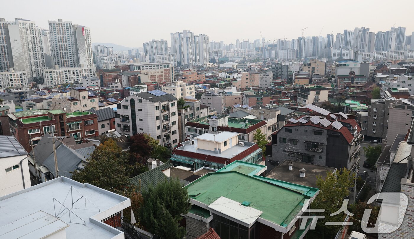 본문 이미지 -  서울 성북구 장위 13 재정비촉진구역 현장 모습. (참고사진) ⓒ 뉴스1 오대일 기자