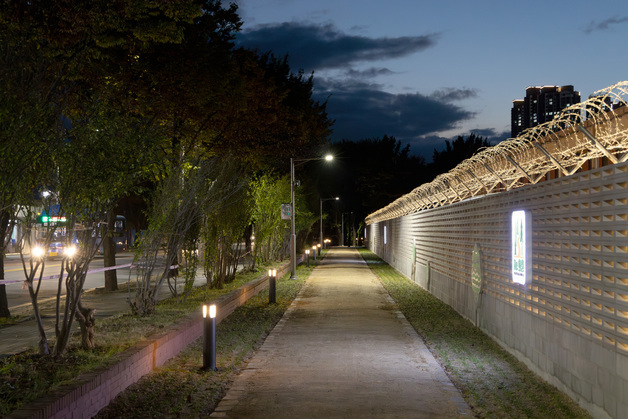 대구 달성군, 옛 교도소 외곽에 야간경관 특화거리 조성