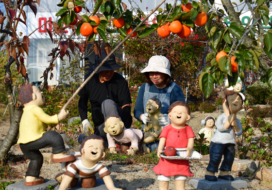 [화보]포항서 해학과 풍자 넘치는 '미소 토우' 전시회