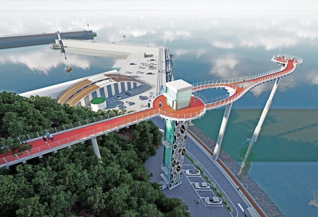 강릉 '죽도봉 스카이밸리' 이달 착공…"새로운 해안 랜드마크로"