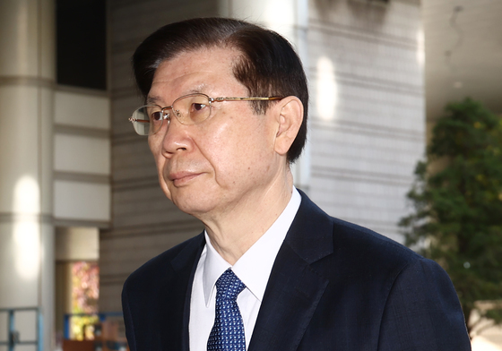 윤석열 전 대통령 속행 공판 출석하는 박종준 전 경호처장